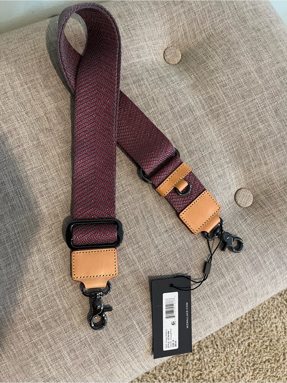 NWT MZ Wallace Crossbody Adjustable Strap
